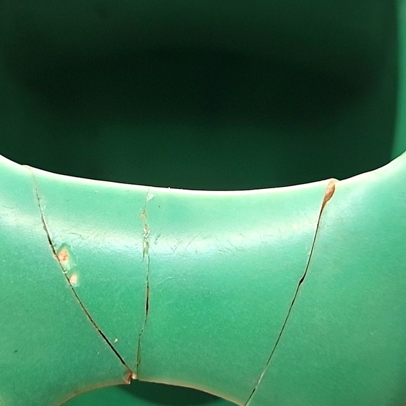 Vintage fiesta Original Light Green Water Pitcher (Damage) - Picture 9 of 12